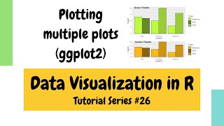 Plotting in R using ggplot2 Plotting multiple plots Data Visualization Basics in R 26 [upl. by Ttelrats]