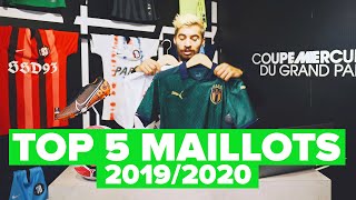 TOP 5 LES PLUS BEAUX MAILLOTS DE LA SAISON 201920 [upl. by Norok]