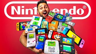 I bought every Nintendo Handheld EVER [upl. by Ilrahc]