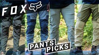 Fox Racing Mountain Bike Pants Compared  Defend Flexair and Ranger Series Riding Pants [upl. by Beatrice]