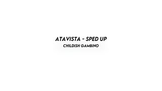 atavista childish gambino sped up [upl. by Haorbed437]