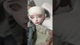 Making a doll that belongs to oneself artist doll creation barbie bjd diy painting anime [upl. by Nuj715]