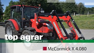 McCormick X4080 mit Frontlader Sigma4 M10 im top agrarPraxistest [upl. by Carlen354]