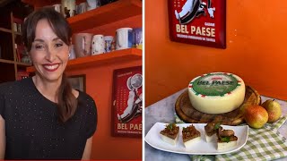 Crostini piemontesi di Bel Paese con funghi porcini e composta di pere madernasse  Benedetta Parodi [upl. by Oira]