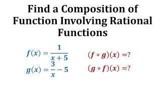 Ex Find a Composition of Functions Involving Rational Functions [upl. by Angrist]