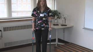 How To Use Forearm Crutches [upl. by Denni953]