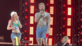 Post Malone Performs ‘Stay’ with Fans Live During Lovin’ Life Music Festival 2024 [upl. by Risser]