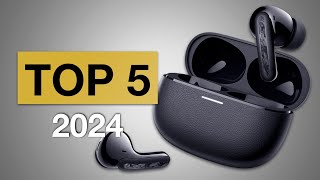 LOS MEJORES AURICULARES BLUETOOTH CON CANCELACIÓN DE RUIDO DE 2024  TOP 5 AURICULARES TWS BARATOS [upl. by Rochemont]