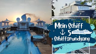 TUI Mein Schiff 5  Schiffsrundgang ✅ kompletter Rundgang durchs Schiff mit Restaurants ⛴️ [upl. by Tnecnev]