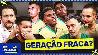 MONTAMOS A SELEÃ‡ÃƒO SUB23 QUE PODERIA JOGAR A OLIMPÃADA quotDO MEIO PRA FRENTE FICOU SACANAGEMquot [upl. by Aday725]