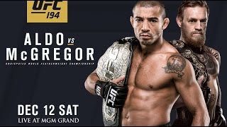 UFC 194 Aldo vs McGregor  PROMO [upl. by Anaik]