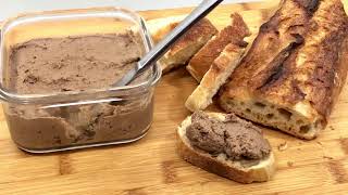 Pâté de foie de volaille  ألذ وأسهل وصفة بكبد الدجاج recettefacile poulet food [upl. by Pool]