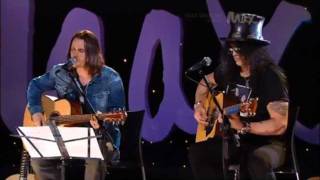 Starlight  Slash amp Myles Kennedy  Acoustic  MAX Sessions 2010  Best Quality 480p [upl. by Patty198]