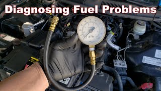 Diagnosing Fuel Problems  Fuel Pump Fuel Regulator or Fuel Injector [upl. by Oznohpla50]