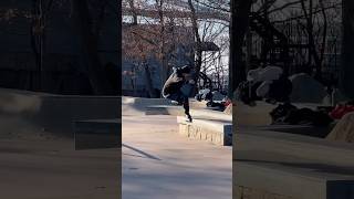 Slides to grinds skating skate rollerblading nyc inlineskating skatepark [upl. by Dlaniger]