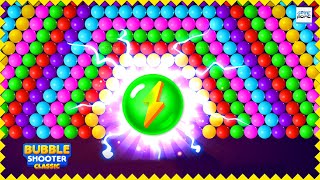 Bubble Shooter Classic Game Level 11  18 🎈  Match Three Bubbles Game  GamePointPK [upl. by Artapoelc671]