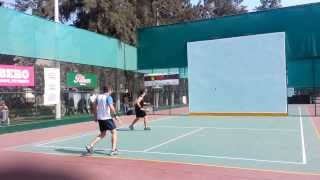 2 Nacional Paleta Fronton 2013 quotKevin vs Manzanaquot [upl. by Veno]