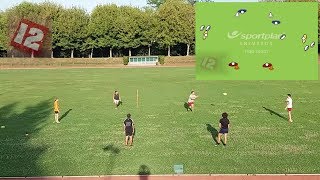 RUGBY DRILLS  Handling and Passing 1 [upl. by Ntsuj202]