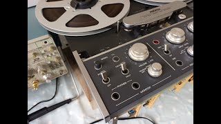 Darklab PE3035M reel to reel tape on a Revox B77  evaluation [upl. by Yllil]