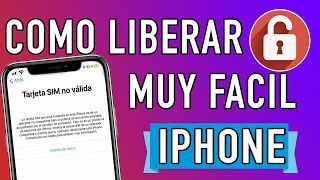 ✅ 🔓 COMO LIBERAR CUALQUIER IPHONE MUY FACIL Y RAPIDO [upl. by Aketahs786]