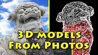 Meshroom 3D models from photos using free photogrammetry software [upl. by Viens]