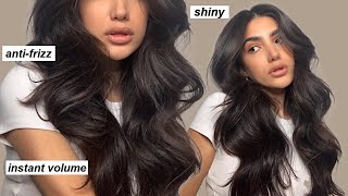 VOLUMINOUS BOUNCY HAIR TUTORIAL [upl. by Eldred729]