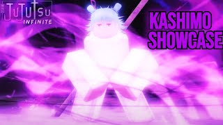 Showcasing Hajime Kashimo In Jujutsu InfiniteRoblox [upl. by Lally898]