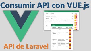 Consumir API con VUE [upl. by Yates]