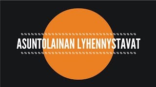 Asuntolainan lyhennystavat [upl. by Kries660]