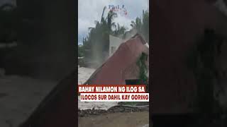 BAHAY GUMUHO at NILAMON ng ILOG sa NARVACAN ILOCOS SUR dahil sa SUPER TYPHOON GORING [upl. by Adriane286]