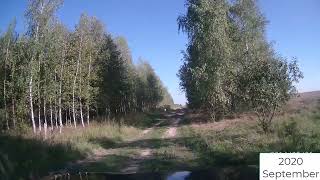 2020 September part 2  Offroad  driving on forest roads fields meadows of Belarus [upl. by Aztiraj148]