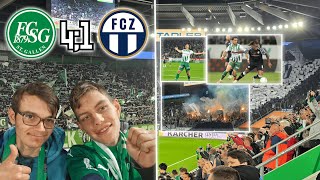 StGallen schenkt Zürich die erste Saisonniederlage ein quotFC StGallen vs FC Zürich Vlogquot 240924 [upl. by Gerson]