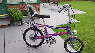 Electric Raleigh Chopper in Ultra Violet [upl. by Almeria]