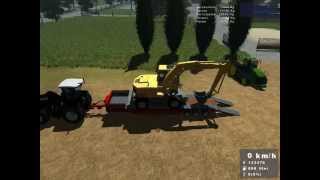 Bagger Verladung im Landwirtschafts Simulator 2009 Mod [upl. by Cirtap568]