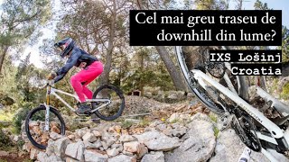 Cel mai greu traseu de downhill din lume  IXS EDC  Losinj Croația [upl. by Lleroj]