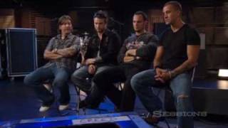 Creed AOL Sessions Interview Part 6 [upl. by Ytsanyd151]