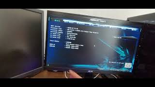 HABILITANDO DUAS TELAS MONITOR SECUNDÁRIO ATRAVÉS DA BIOS l ASROCK A320M l [upl. by Adnawad957]