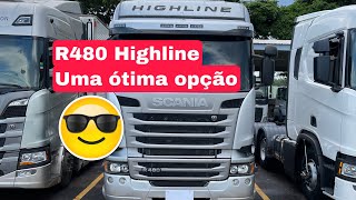 Scania R480 Highline uma ótima opção contato na descrição do vídeo [upl. by Franciskus]