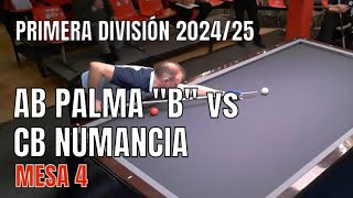 1ª J PRIMERA DIV  AB PALMA ¨B¨ vs CB NUMANCIA  M 4  T 202425 [upl. by Phillip]