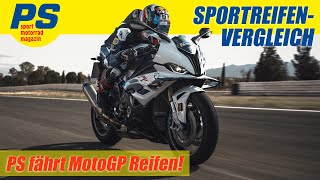 Michelin Hypersportreifen Testfahrten mit Slicks und MotoGPReifen [upl. by Kirtley119]