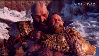 Kratos kills Baldur and began Ragnarök  God of war  PS4 GENERAL [upl. by Atinele]