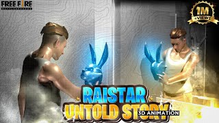 Raistar Face Reveal  RAISTAR UNTOLD STORY 🐰 FREE FIRE 3D ANIMATION STORY RAISTAR 🔥 [upl. by Sandstrom170]