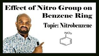 Lesson 2 Effect of Nitro Group on Benzene Ring  Topic Nitrobenzene  Organic Chemistry [upl. by Alac]