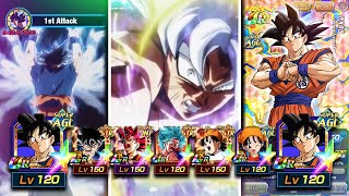 TRANSFORMING BASE TO UI GOKU IS THE BEST UNIT IN DOKKAN  CUSTOM CARD  DBZ Dokkan Battle [upl. by Leisha]