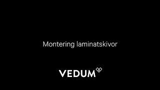 Vedum Kök amp Bad  Montering laminatbänkskiva [upl. by Arnoldo]