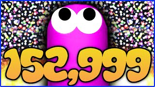 NEW 2020 150000K SLITHER NO HACK CHEAT  SLITHERIO WORLD RECORD YouTube SLITHERIO Highscore [upl. by Channa106]