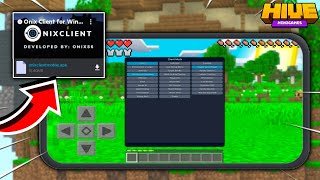 Onix Client  The BEST 120 Minecraft Bedrock Client  FPS CPS Counter Keystrokes [upl. by Therese715]