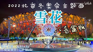 Music box Snowflakes 2022 Beijing Winter Olympics theme song 《雪花》2022北京冬奥会主题歌 [upl. by Papotto]