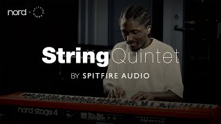 Joshua Domfeh showcasing the brand new Spitfire String Quintet [upl. by Oaoj]