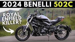 2024 Benelli 502C  Best looking Cruiser  Better than RE Guerrilla 450 benelli502c [upl. by Henry673]